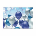 Celebration Balloons Anniversary Card - White Unlined Fastick Envelope